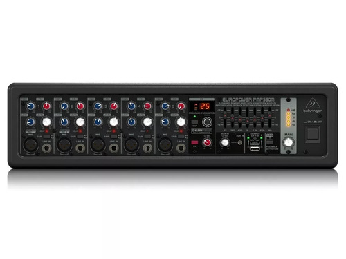Cabezal Mezclador Amplificado Behringer Pmp550m 5 Canales P