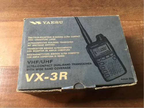 R*S様 YAESU VX-3 VHF/UHF トランシーバー Yaesu Vx-3r | MercadoLivre