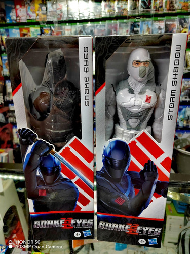 G.i. Joe Snake Eyes & Storm Shadow The Movie Hit Games Shop.