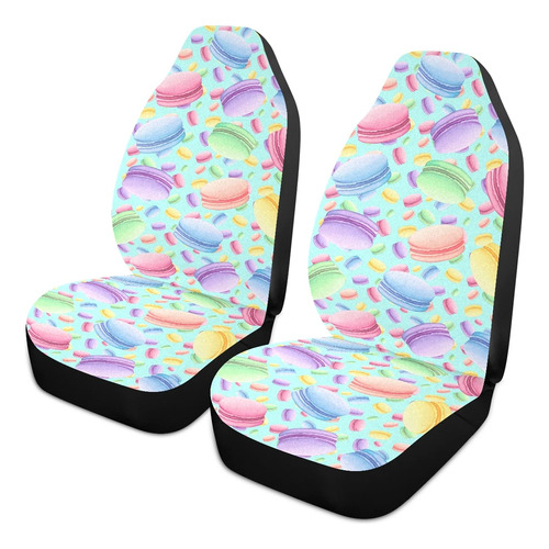 Susiyo Funda Asiento Coche Patron Galleta Macaron Protector