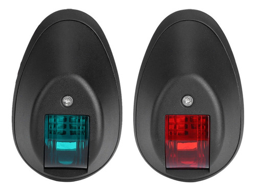 Yfyf Par De Luces De Señal De Navegación A Prueba De Agua,