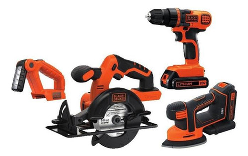 Kit Combinado De Herramientas Black And Decker 