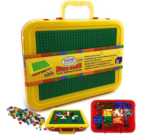 Matty S Toy Stop Brik Kase 2 Go 13 Travel Building Stor...