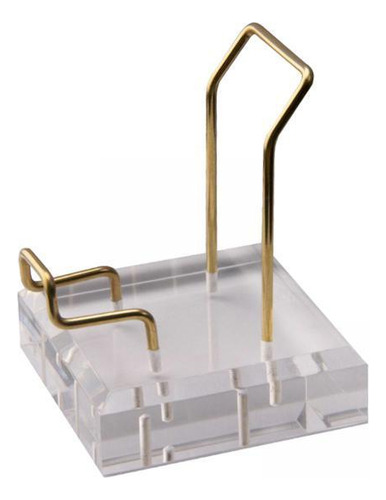 2 Soporte De Exhibición Transparente Los 8x8x10cm Claro