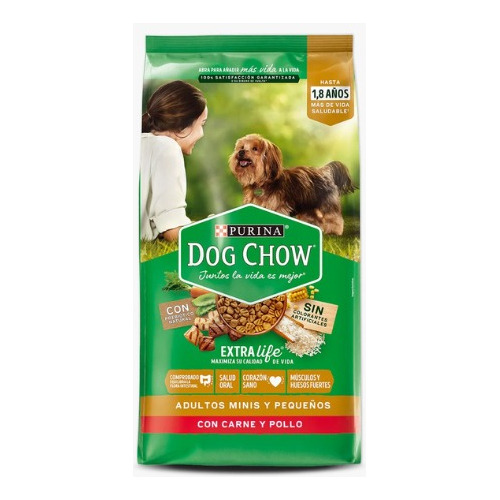 Dog Chow Adulto Mini Pequ 17 Kg