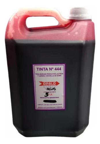 Tinta Comestible Opalo 5 Litros Varios Colores