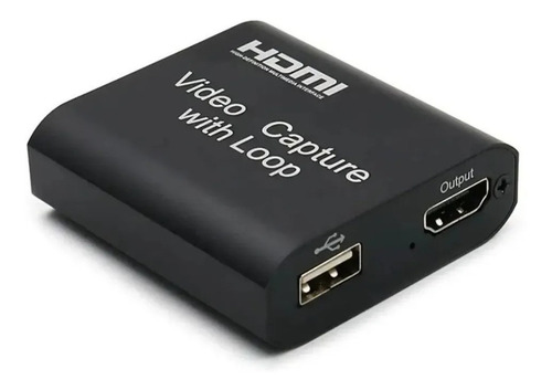 Tarjeta Hdmi Captura Videos En Vivo Usb 3.0 Capture Loop