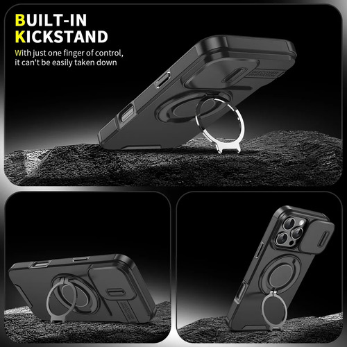 Funda Case Para iPhone Magsafe Uso Rudo De Protector Camara