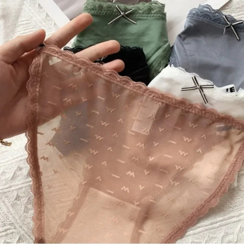 Calzoncillos De Algodón De Cintura Baja Sin Costuras Para Mu