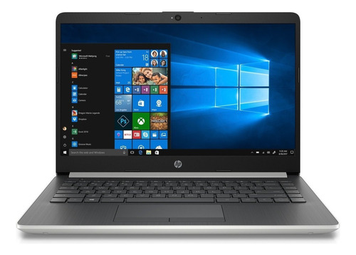 Notebook Hp Intel I5 8250 8va 8gb 256gb Ssd 14¨ Hd Windows Color Negro