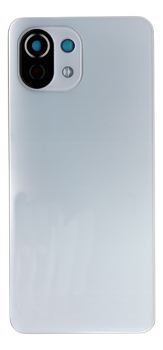 Tapa Posterior Compatible Con Xiaomi Mi 11 Lite Blanca
