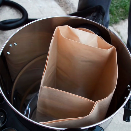 Imagen 4 de 6 de Pack 5 Bolsas De Papel 40 Lts Para Aspiradora Einhell