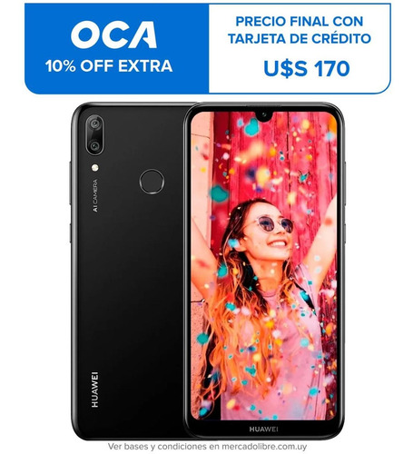 Celular Huawei Y7 2019 3gb Ram 32gb 4000mah