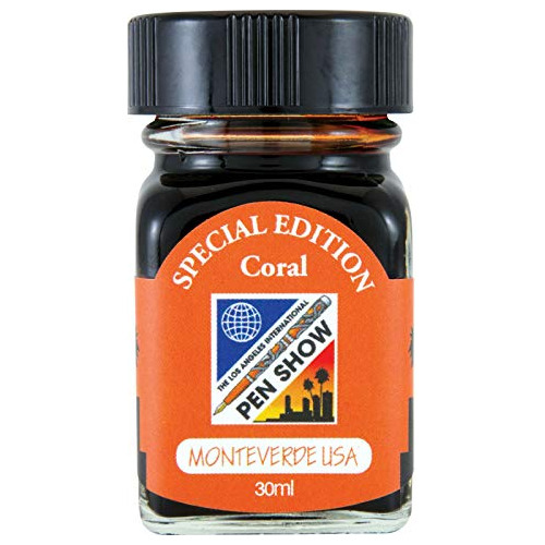 Usa 30 Ml Supershow 2019 Bottle Fountain Pen Ink (coral...