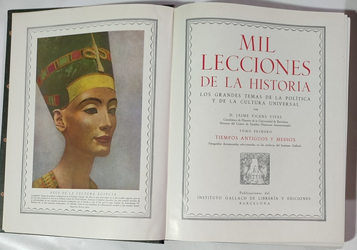 Mil Lecciones De La Historia 2 Tomos Gallach 1951 Increíble! (Usado)