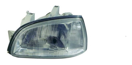 Faro Delantero Semioptica Derecha Renault Clio 97 Tyc