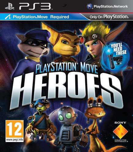 Playstation Move Heroes ( Ps3 - Fisico )