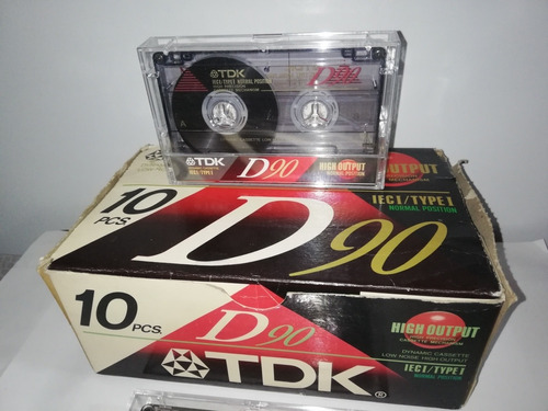 Cassette Tdk D90 