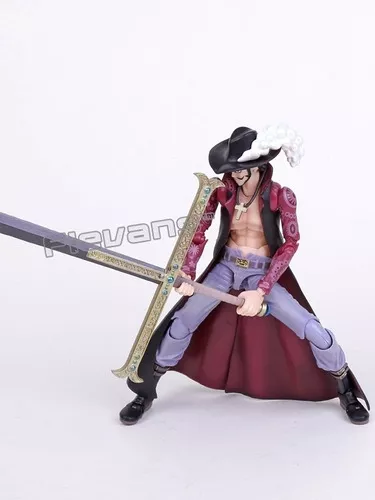 One Piece Dracule (olhos De Falcão)mihawk - Action Figure