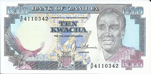 Zambia 10 Kwacha 