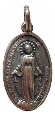Medalla Milagrosa En Plata