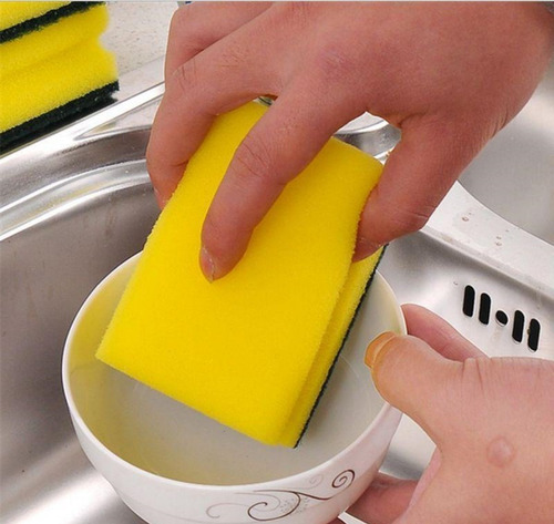 Fibra Esponja Antibacterial Cocina Multiuso Resistente Xper