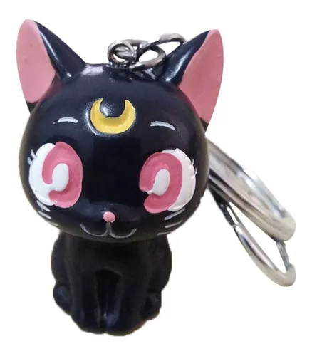 Llavero de Silicon de Luna, el Gato de Sailor Moon