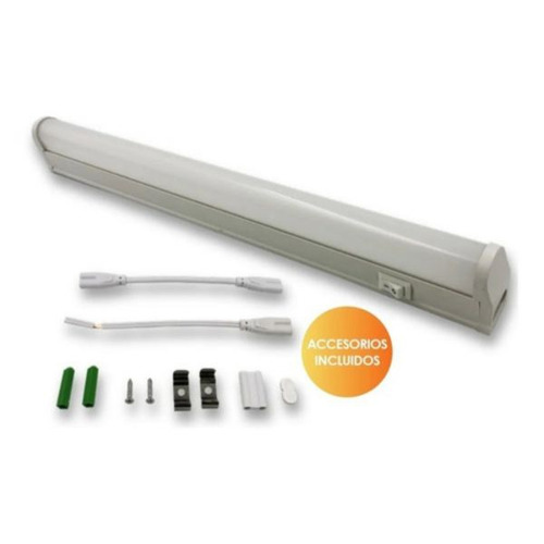 Imagen 2 de 6 de Liston Tubo Led Bajo Alacena Con Tecla 9w 60cm