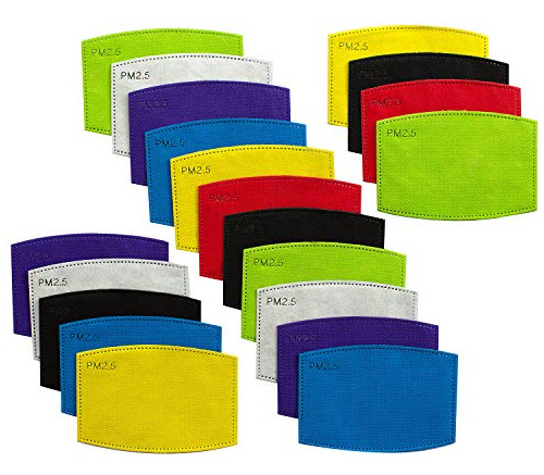 21 Pc Pm2 5mask Filtro De Carbón Activado Filtro Boca ...