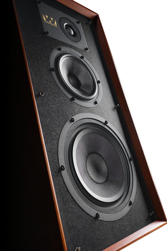 Par De Bafles Wharfedale Super Linton C/pedestal, En Avalon Madera Walnut