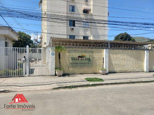 Apartamento Com 2 Quartos Amplos Em Condomínio Fechado Cg/ Rj - Ap0007