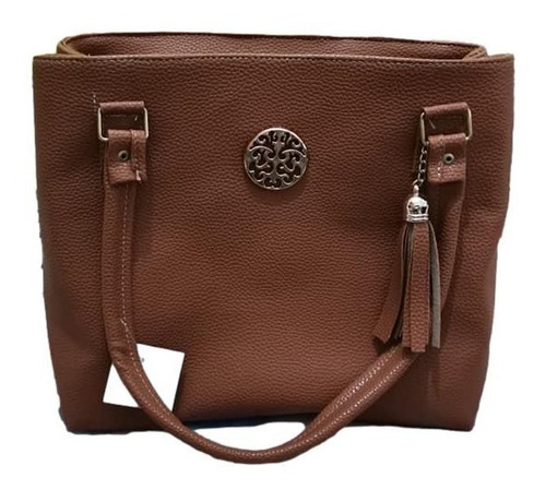 Imagen 1 de 2 de Bolso Daniela Color Camel Grande
