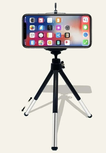 Trípode Para Celular Soporte Universal Negro