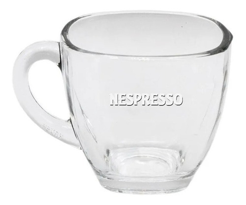 Juego 6 Tazas De Cafe Grabados Con Platitos Nespresso Dolce