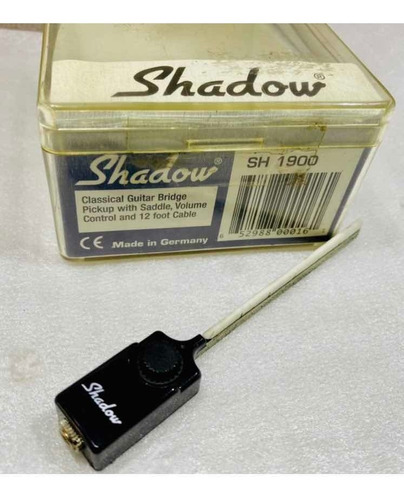 Raridade Captador Violao Shadow Sh1900 Novo Original