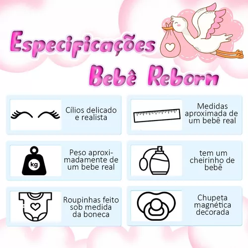 Bebe Reborn Boneca Real Menina Linda Silicone Original