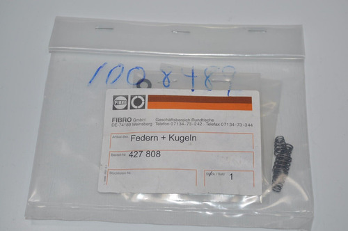 Fibro Gmbh 427-808 427808 Federn+kugeln Spring, Roller B Ccg