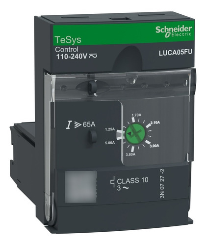 Unidad Control Std 1,25-5 A 110/240vcc/ac Schneider