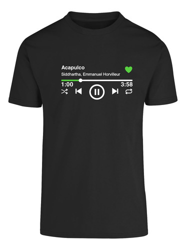 Playera Musical Siddhartha | Acapulco