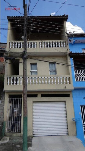 Sobrado Com 3 Dormitórios, 200 M² - Venda Por R$ 310.000,00 Ou Aluguel Por R$ 1.300,00/mês - Jardim Dos Reis - Franco Da Rocha/sp - So0036