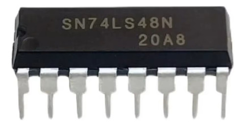 20pzs 74ls48 7448 Decodificador Para Display 7 Segmentos Ci