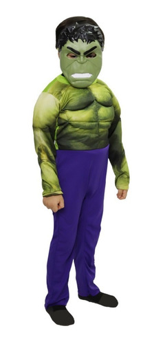 Disfraz Licencia Marvel Hulk Niño
