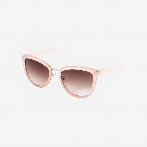Lentes De Sol Ojo De Gato Beige Bizou Color de la lente Rosa Color de la varilla Rosa Color del armazón Rosa Diseño cat eye beige