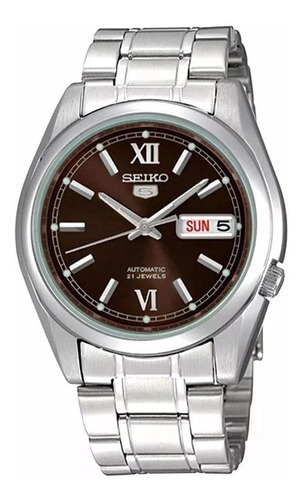 Relógio Masculino Seiko Automático Snkl53b1 M3sx 21jewels