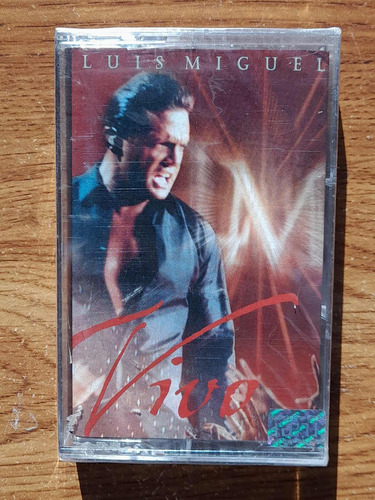 Luis Miguel.  Vivo.  Casete Wea 2000