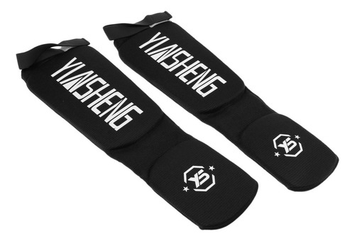 1 Pair Of Elastic Shin Guards And Padded Guards