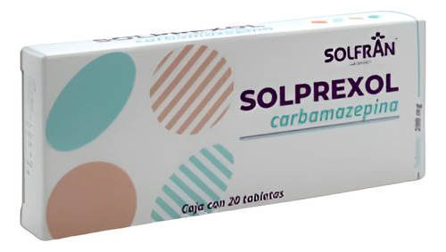 Solprexol Carbamazepina 200mg 3 Cajas C/20 Tab C/u