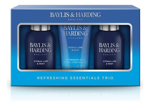  Baylis & Harding set 3 unidades men citrus lime&mint small