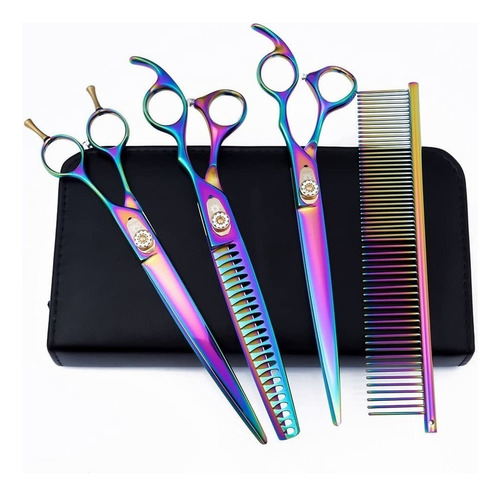 Kit Profesional De Corte De Color Para Cabello De Mascota