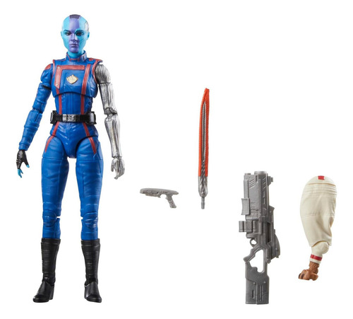 Figura De Acción Nebula Marvel Legends 15 Cm Con Accesorios